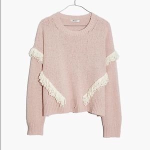 Madewell Fringe Sweater